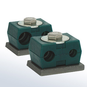 Compact Twin Series Pipe Clamps Compact Twin Series Pipe Clamps