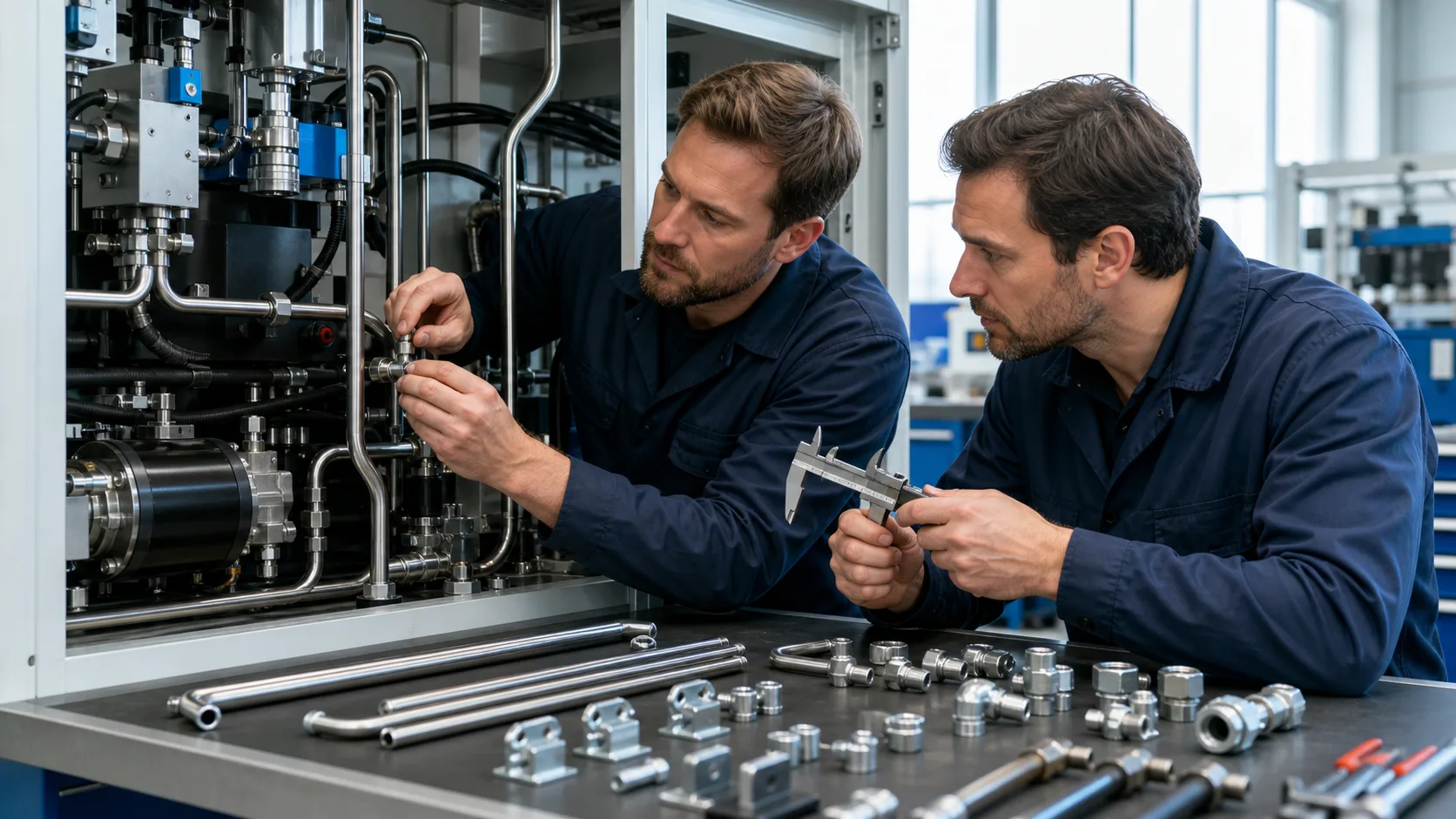 Designing Hydraulic Tube and Fittings Layouts for Retrofit Projects